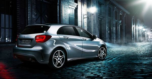 Photograph Patrick Curtet Mercedes Benz A Class 2 on One Eyeland